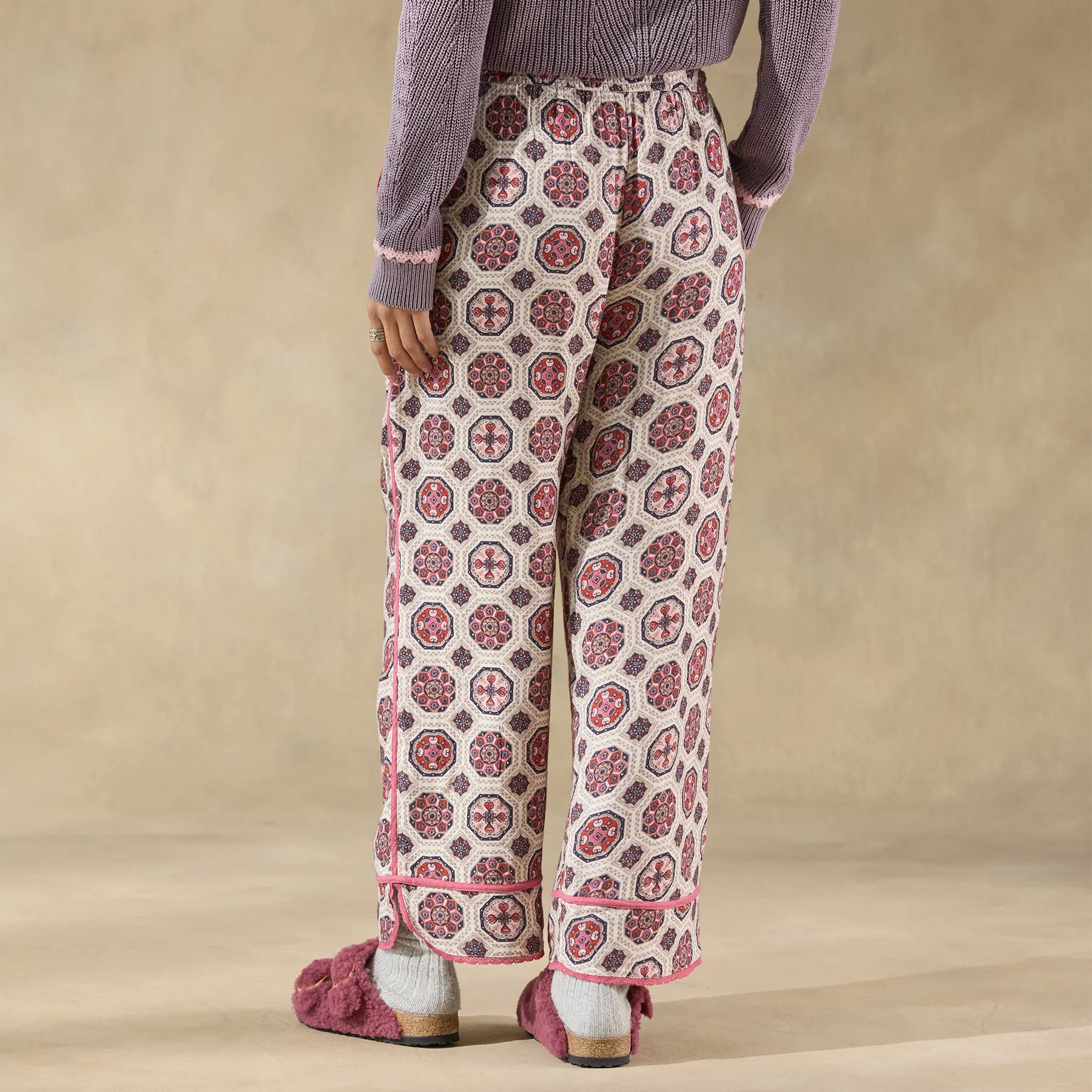 Abstract Gardens Pajama Bottoms