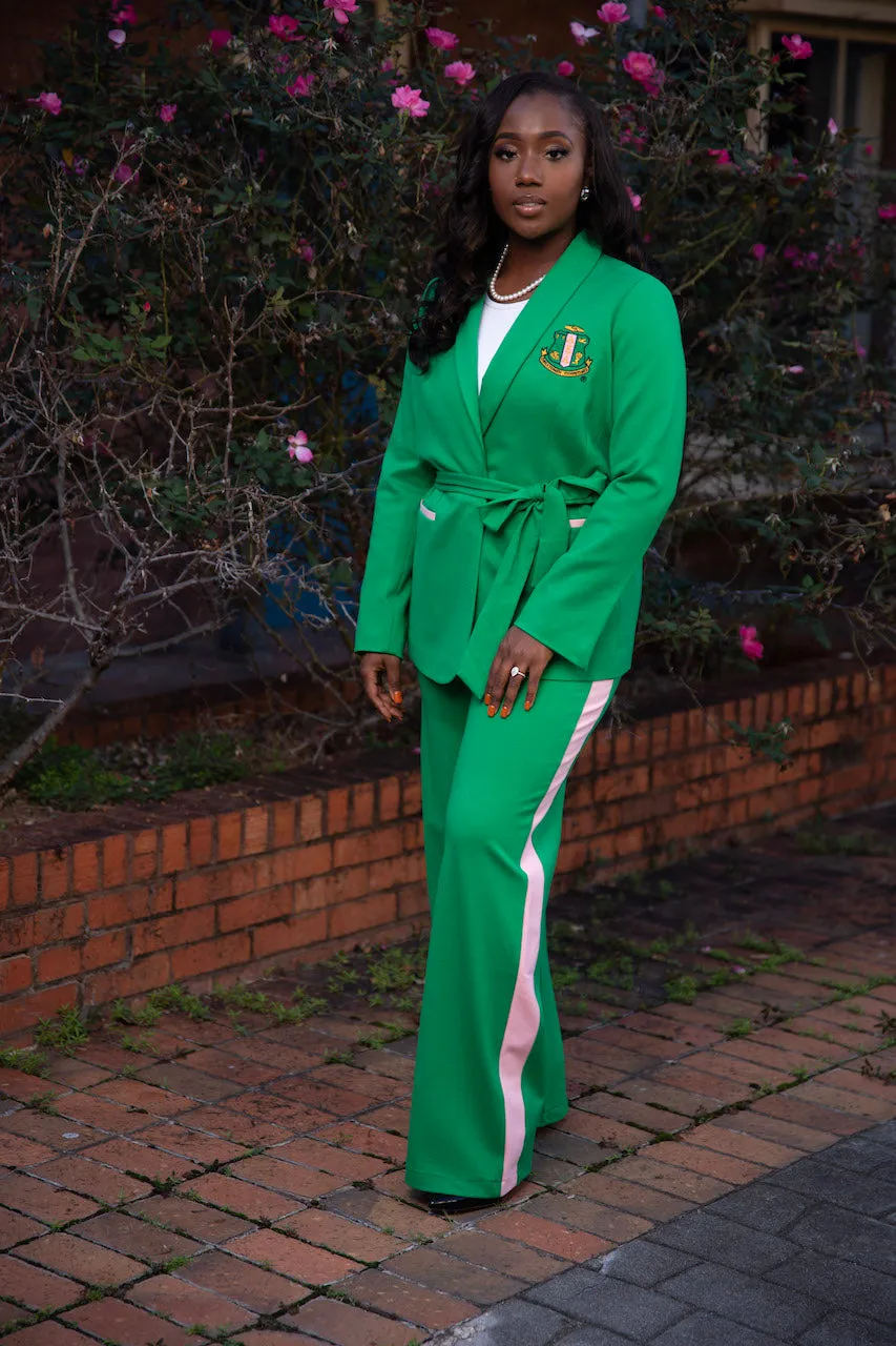 AKA Green Suit Set