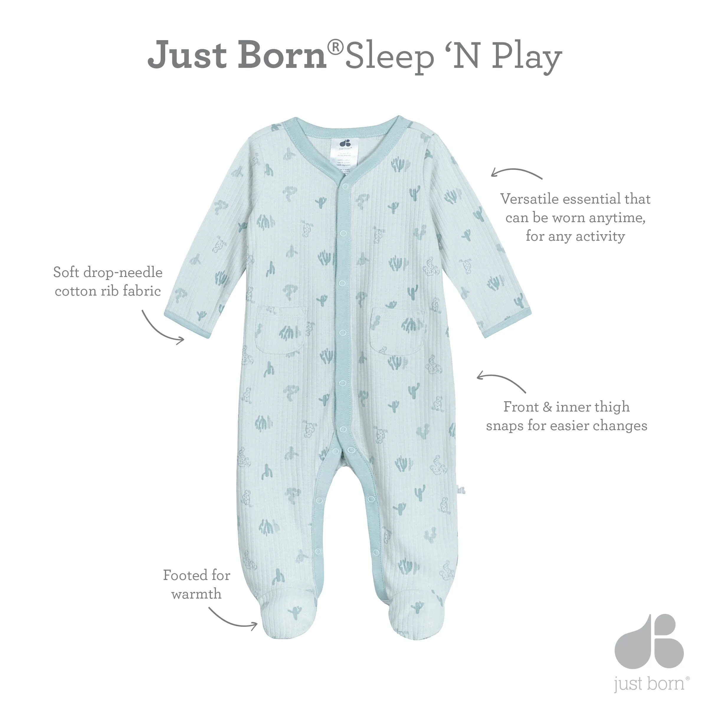 Baby Boys Desert Cactus Sleep 'N Play