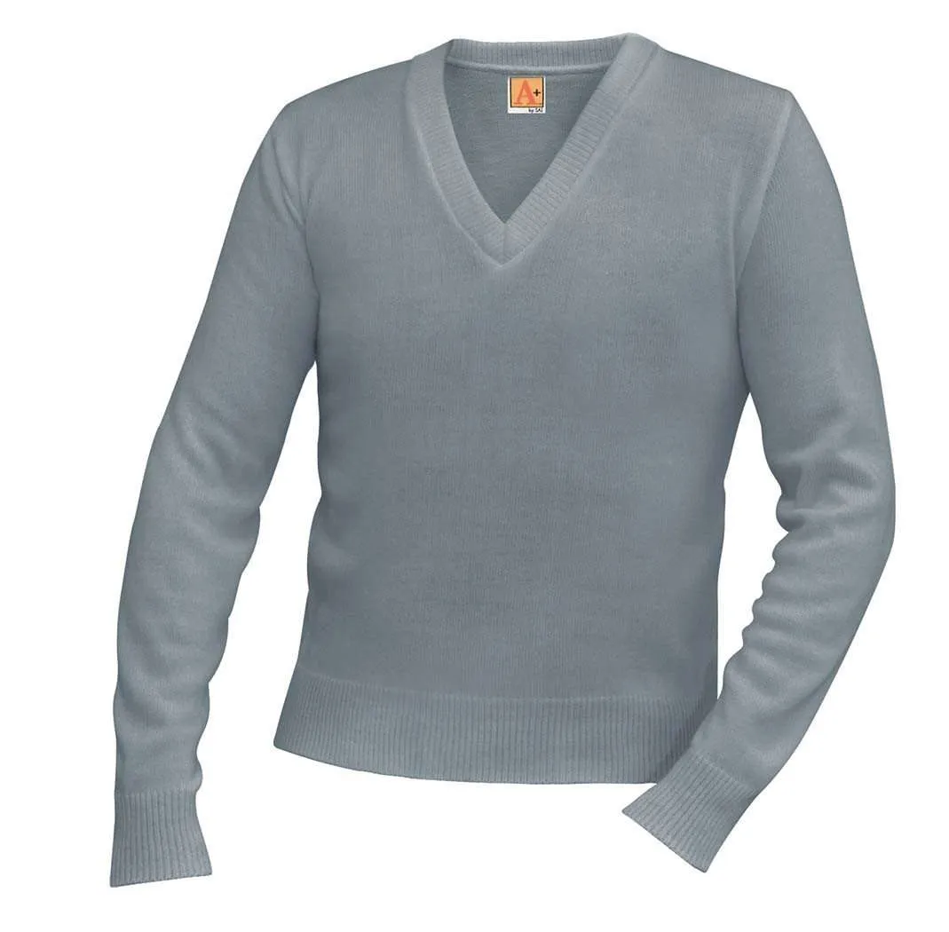 Classic V-Neck Long Sleeve Pullover