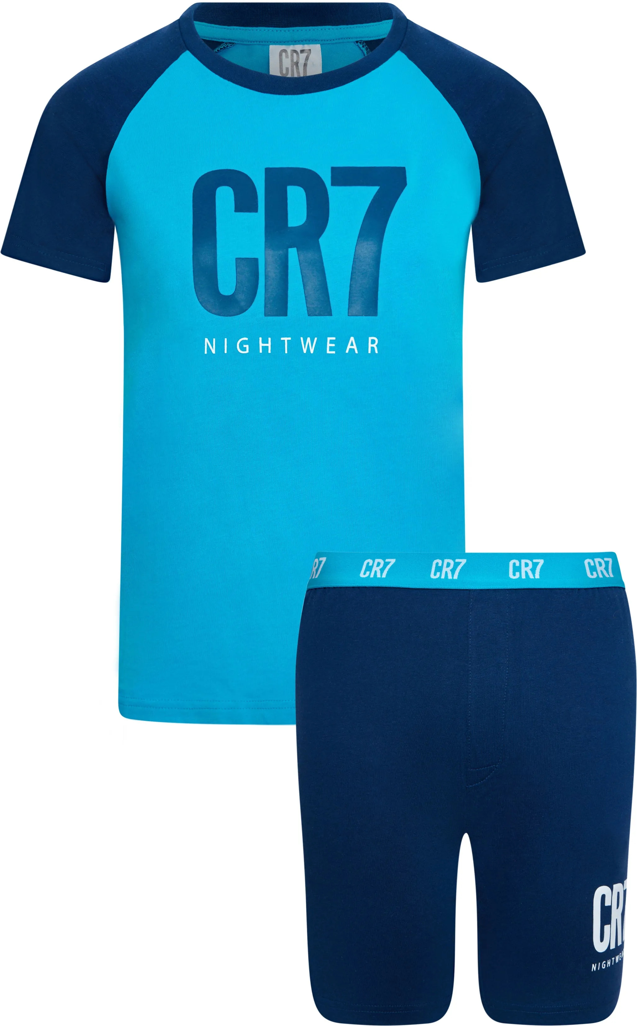 CR7 Boy's Loungewear, Pajama Set - Shorts, Short Sleeve