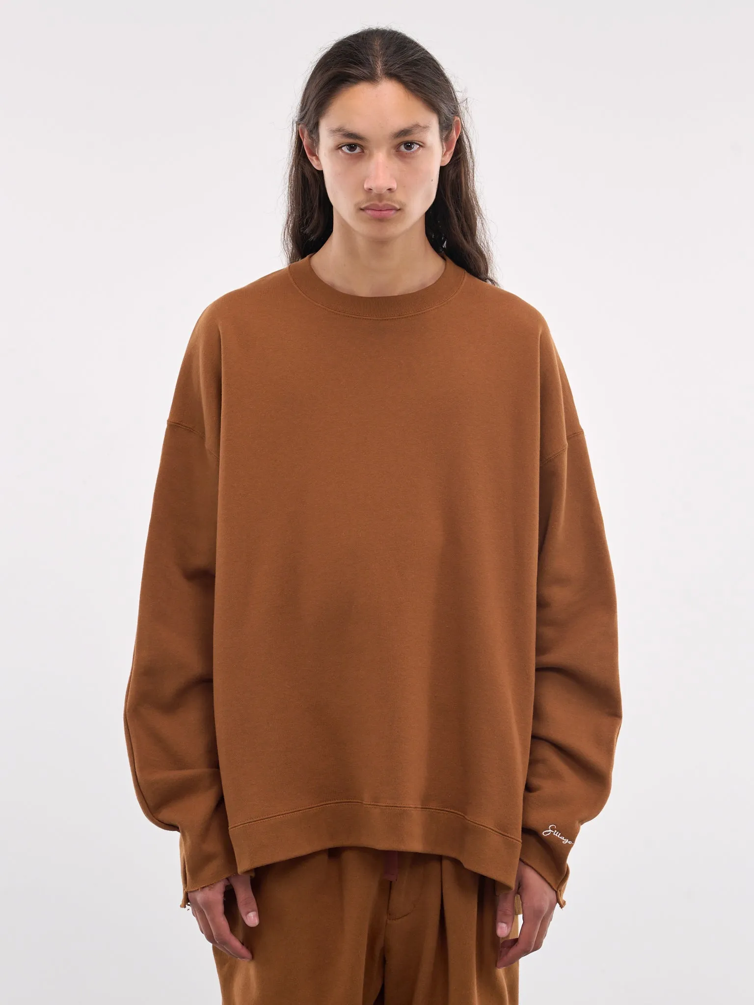 Crewneck Sweatshirt (SL24FW-FTCN-BRW-BROWN)