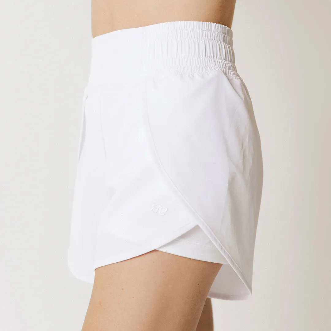 Crossover Shorts, White