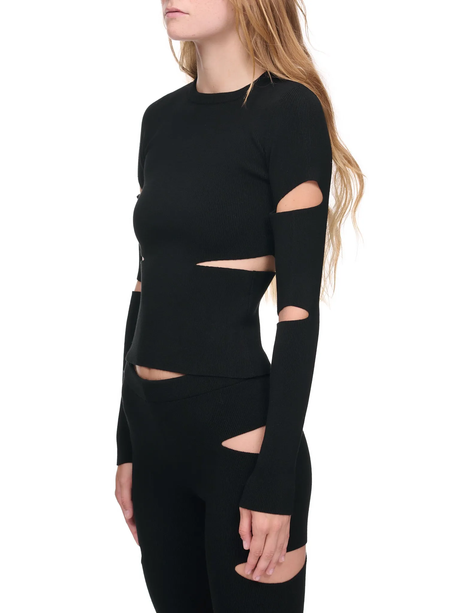 Cut-Out Sweater (2M297S-N0990-NERO)