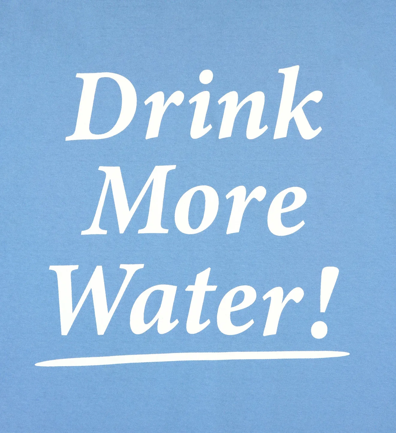 Drink More Water Crewneck - Periwinkle