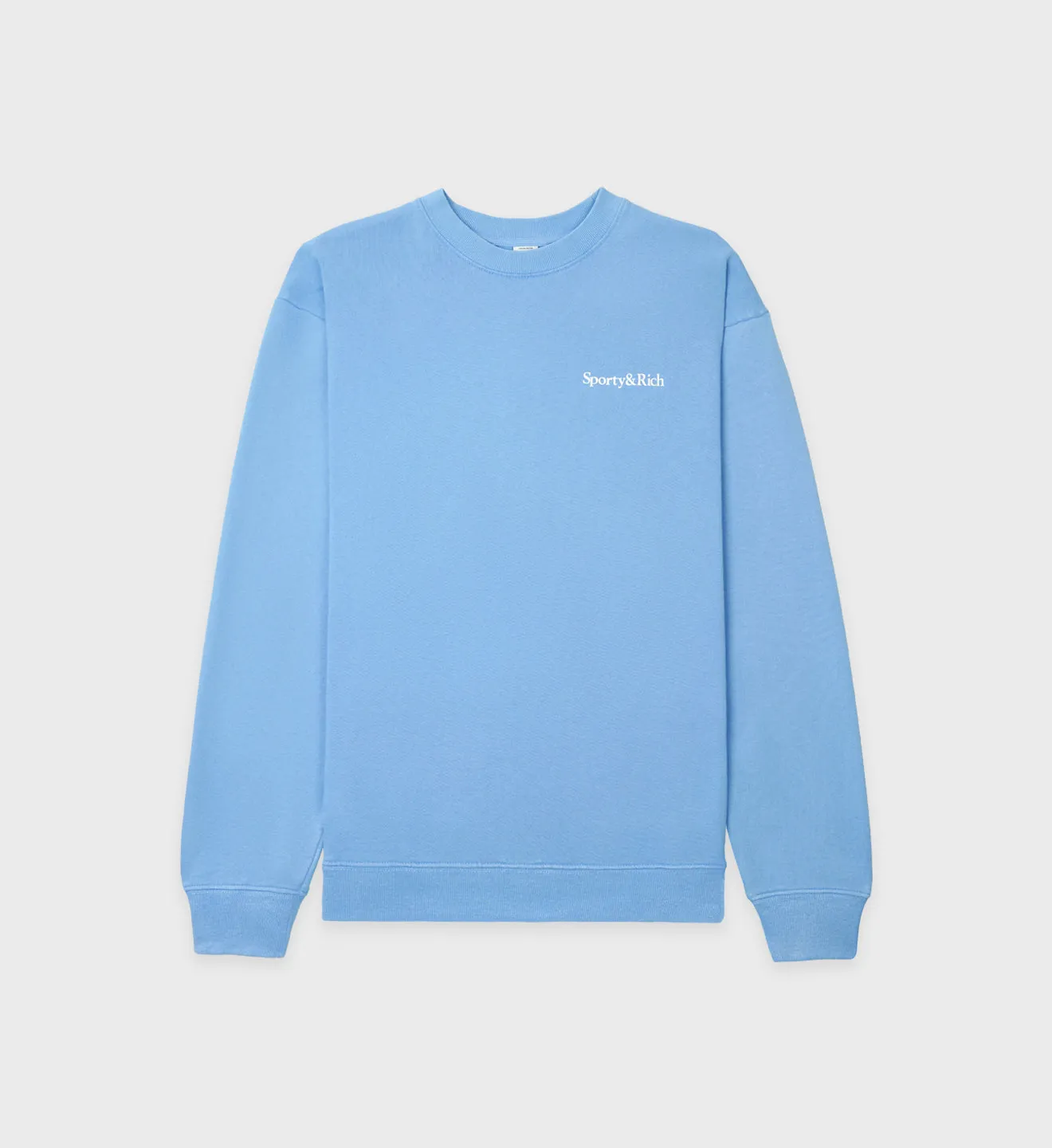 Drink More Water Crewneck - Periwinkle