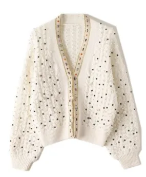 FIONA PEARL CARDIGAN