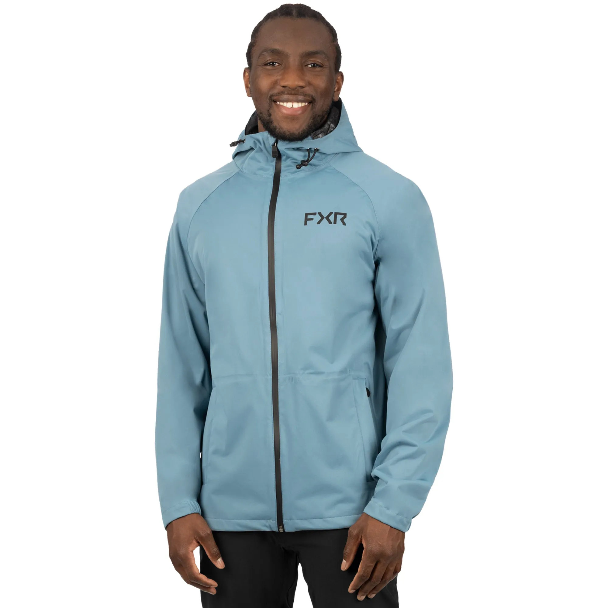 FXR Force Dual Laminate Jacket Steel Blue