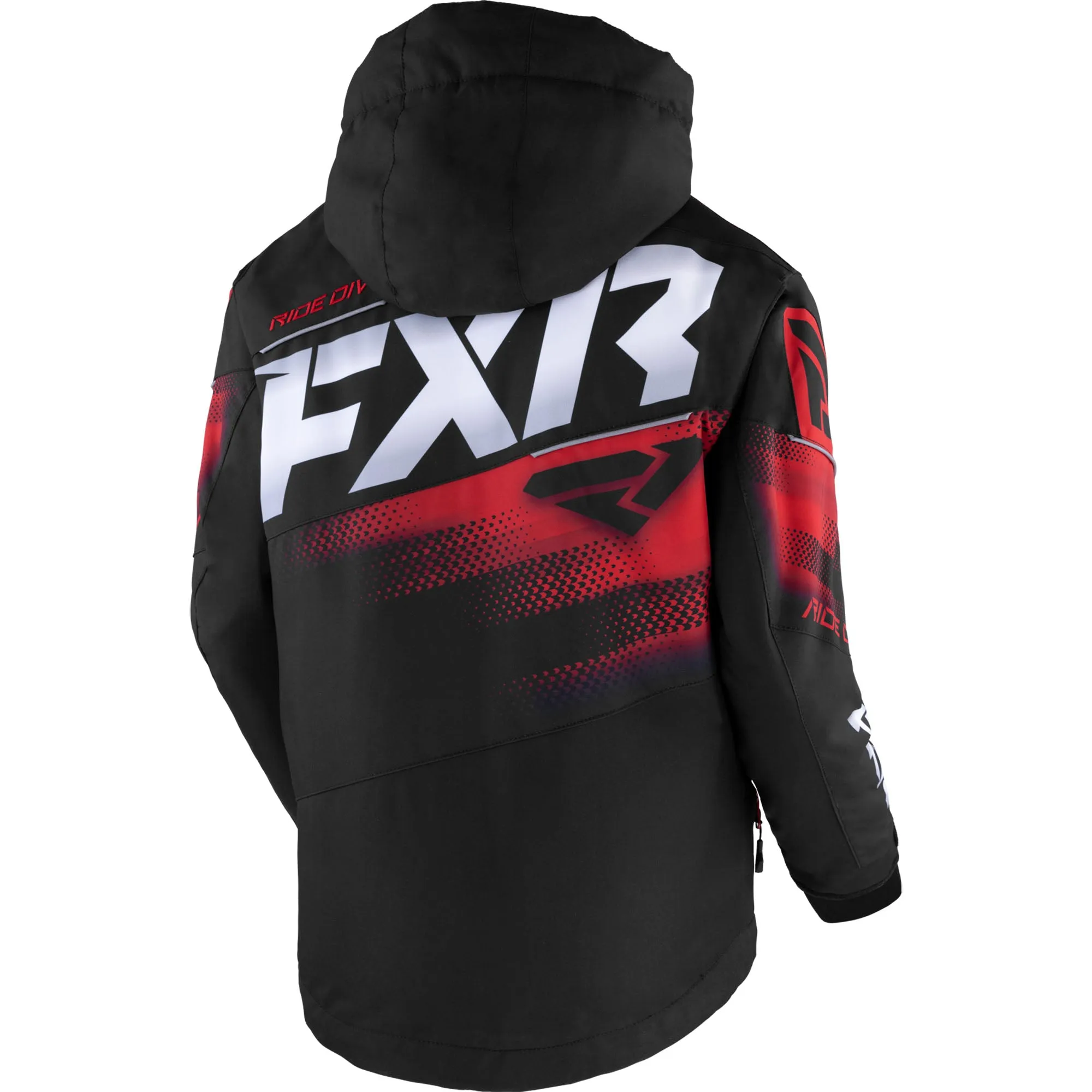 FXR Youth Boost Snowmobile Jacket Black/Red