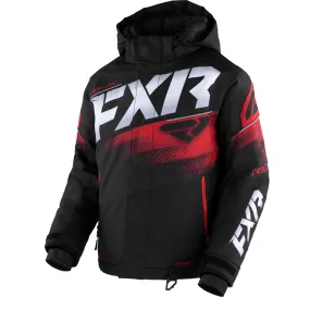 FXR Youth Boost Snowmobile Jacket Black/Red