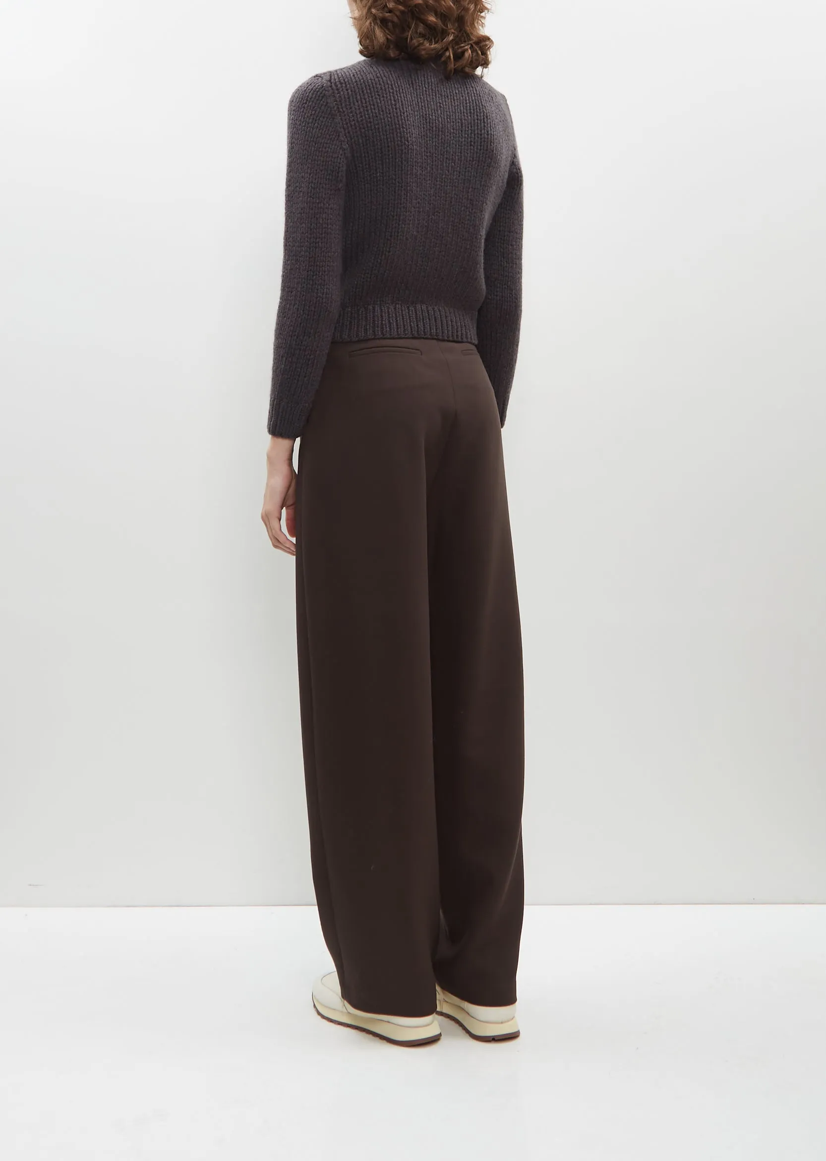 Giny Cashmere Sweater — Dark Taupe