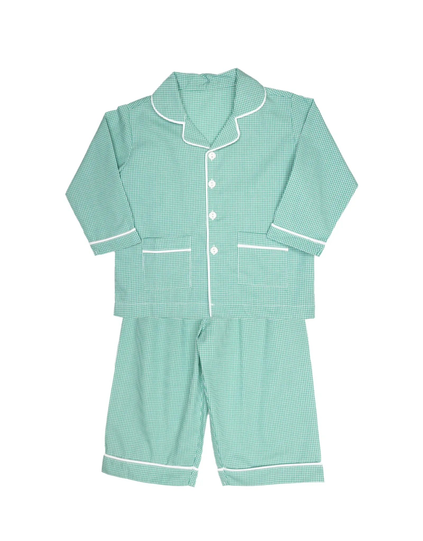 Green Gingham Landry Loungewear