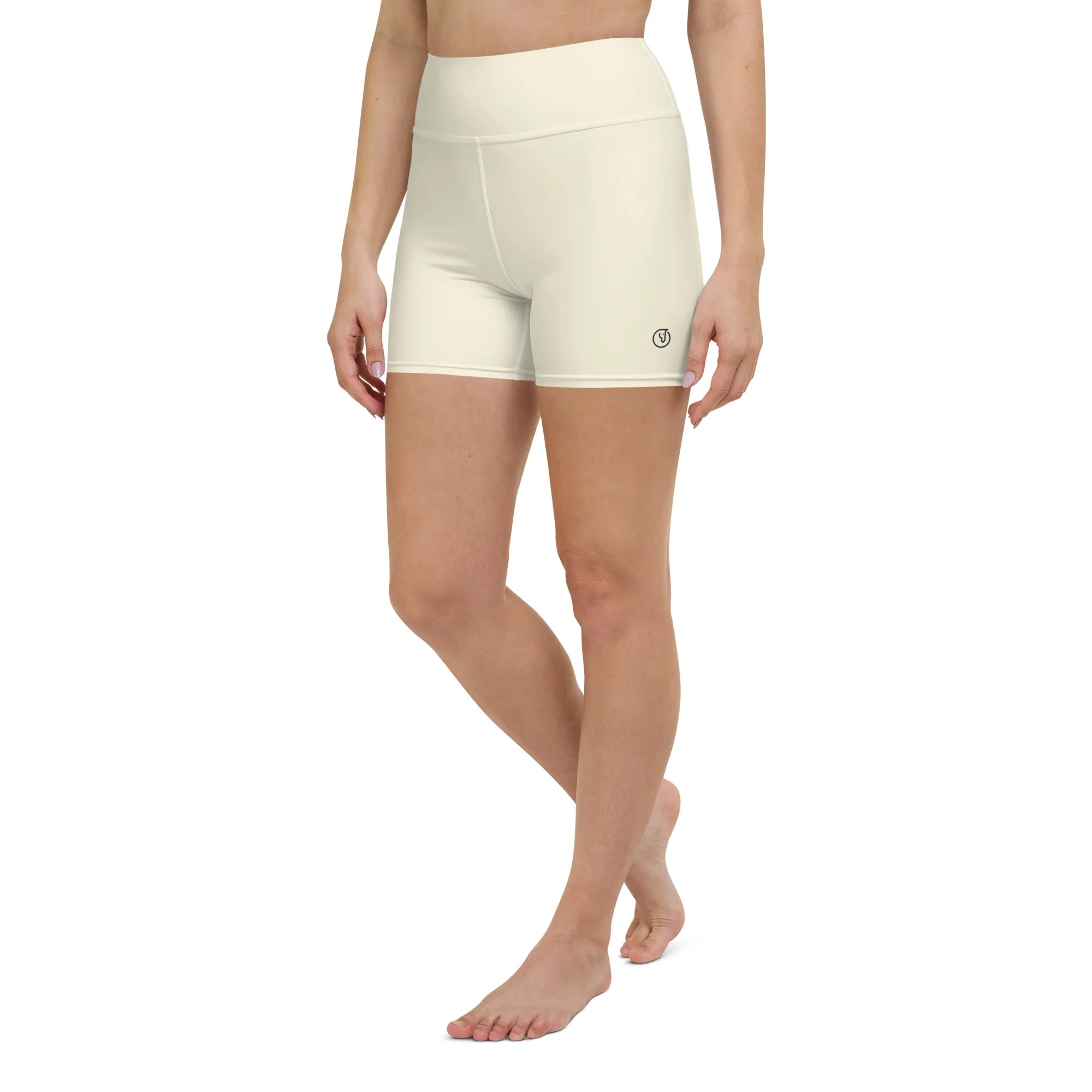 Humble Sportswear™ Ivory Spandex Shorts