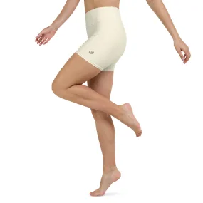 Humble Sportswear™ Ivory Spandex Shorts