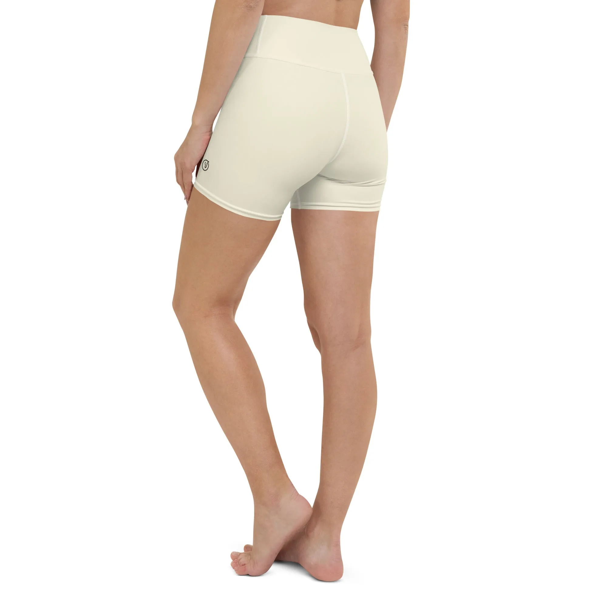 Humble Sportswear™ Ivory Spandex Shorts