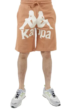 Kappa Vintage Brown/White Anjuan Shorts