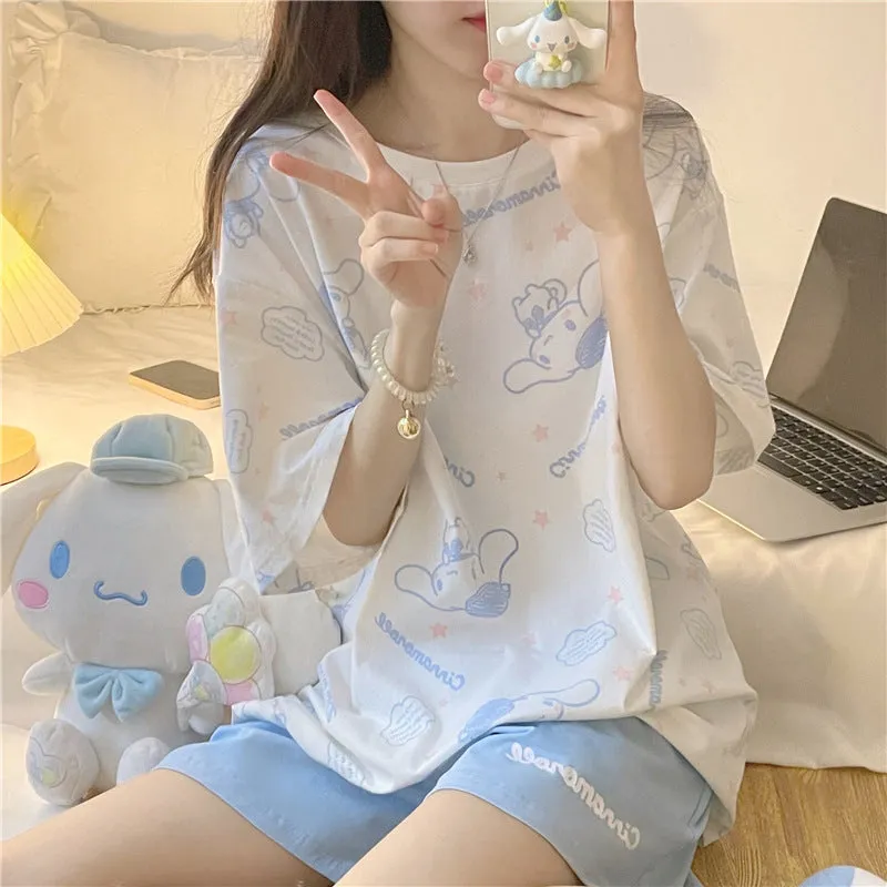 Kawaii Soft Pajamas Loungewear Suit KI607