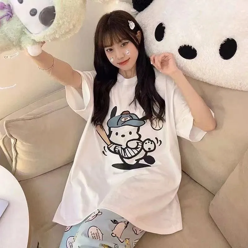 Kawaii Soft Pajamas Loungewear Suit KI607