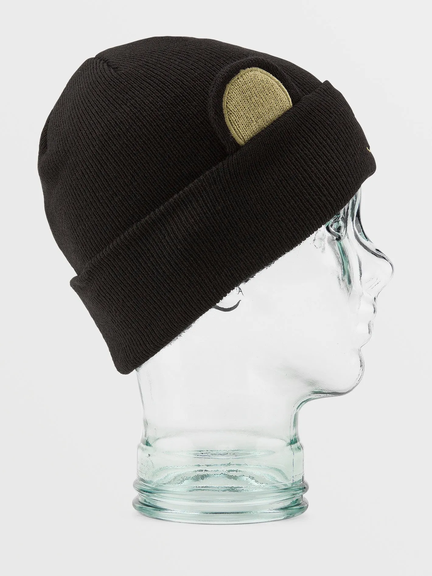 Kids Snow Creature Beanie - Black