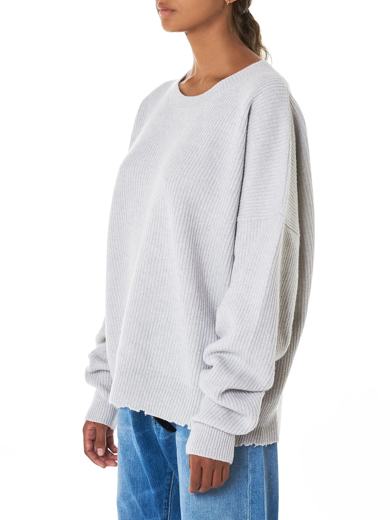 Knit Pullover (UWHE006E18063001-LIGHT-GREY)