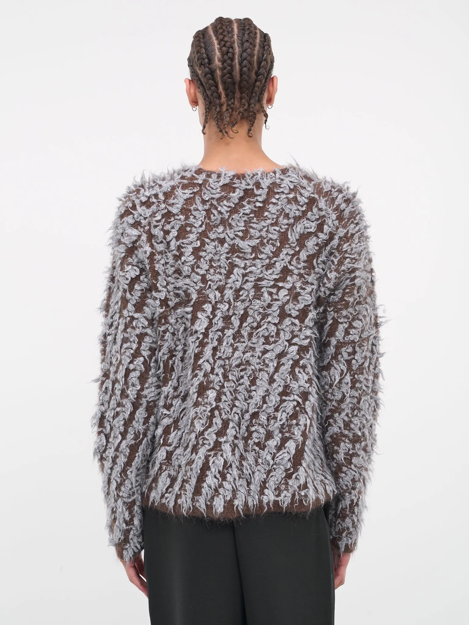 Knit Sweater (A12372-0CNAR-96P-SMOKY-GREY)