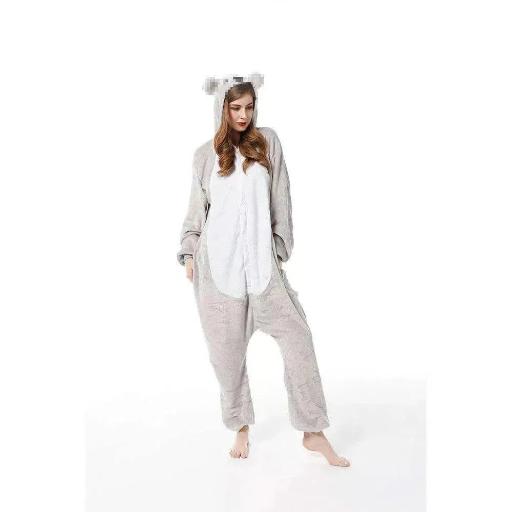 Koala cartoon animal  Flannel Pajamas