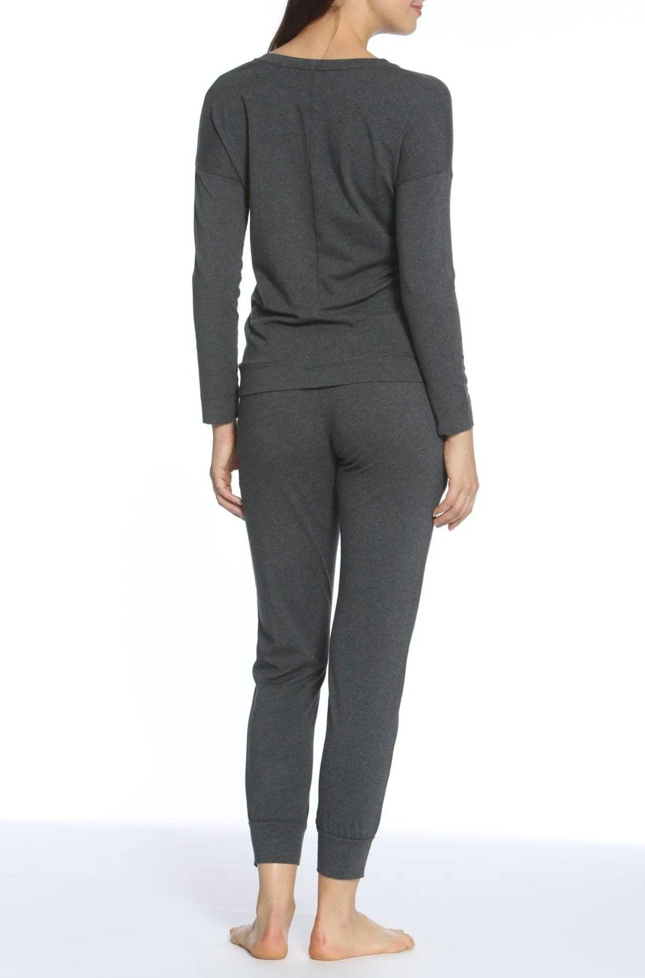 Long Sleeve Pullover Top Jogger Set - Sales Rack