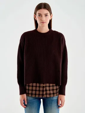 Mix Ribbed Sweater