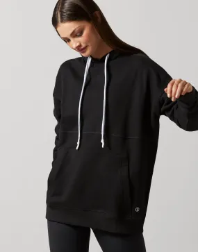 Nola Oversized Hoodie in Black