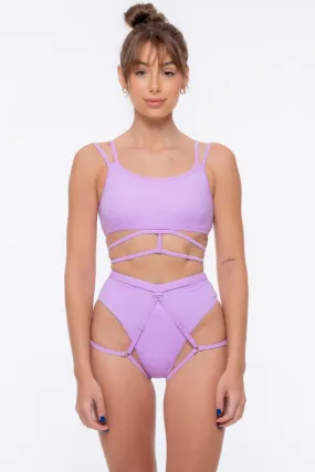 Nona Perkasa Moonflower Bottoms - Mauve