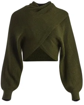 Olive Reversible Mora Pullover