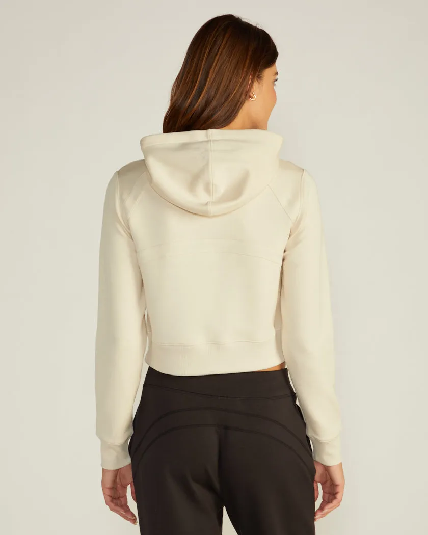 Opal Fleece Quarter-Zip Hoodie