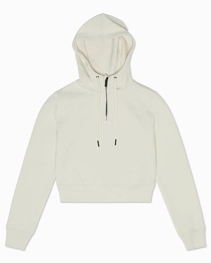 Opal Fleece Quarter-Zip Hoodie