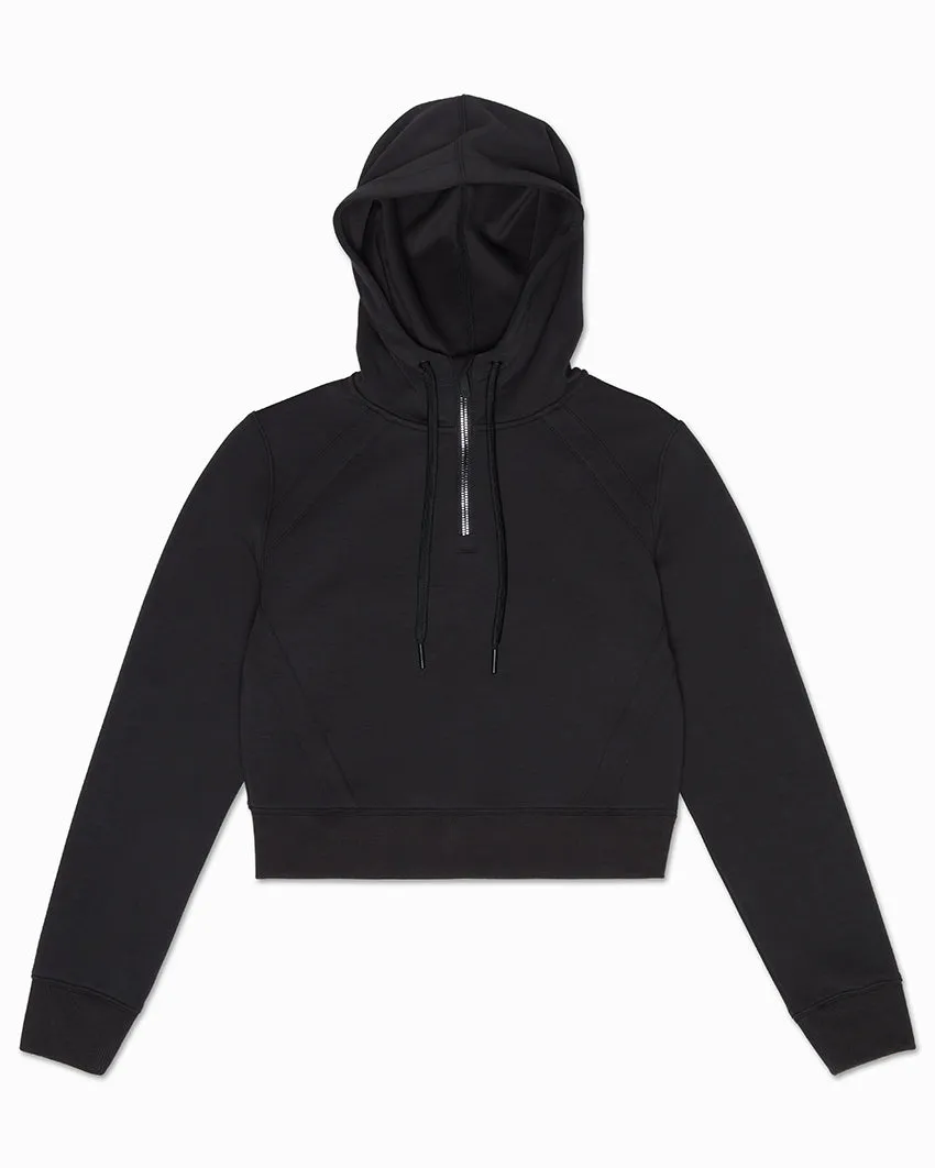 Opal Fleece Quarter-Zip Hoodie