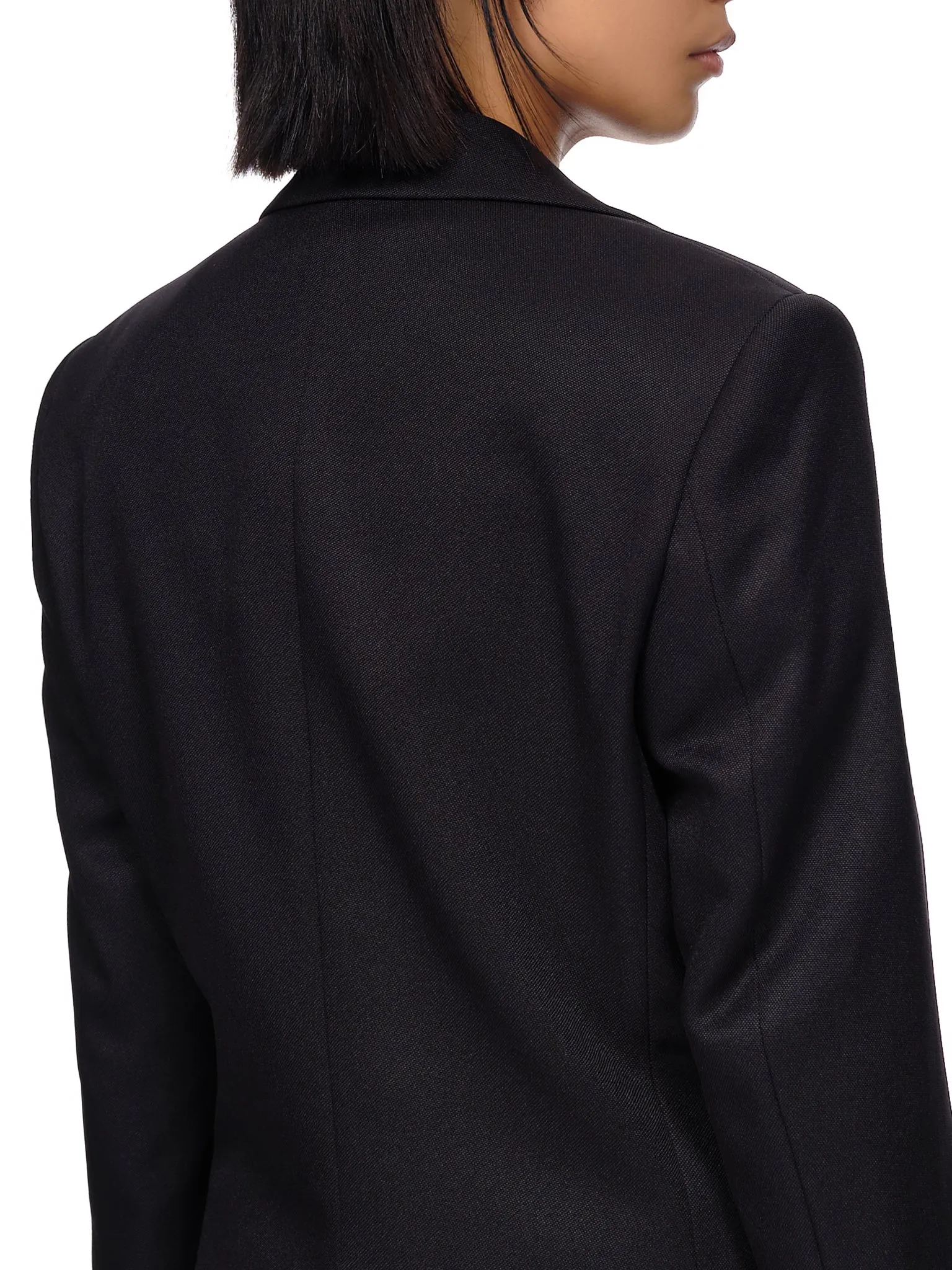 Oversized School Uniform Blazer (221-W500C-30001-0099-BLACK)