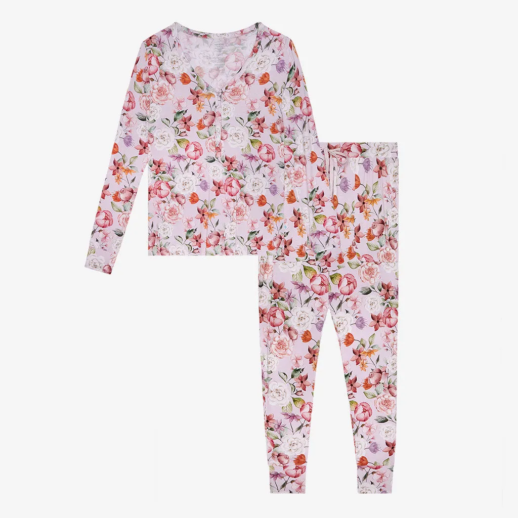 Posh Peanut Pari Women's L/S Pajama Set