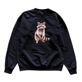 Raccoon Sneak Crewneck