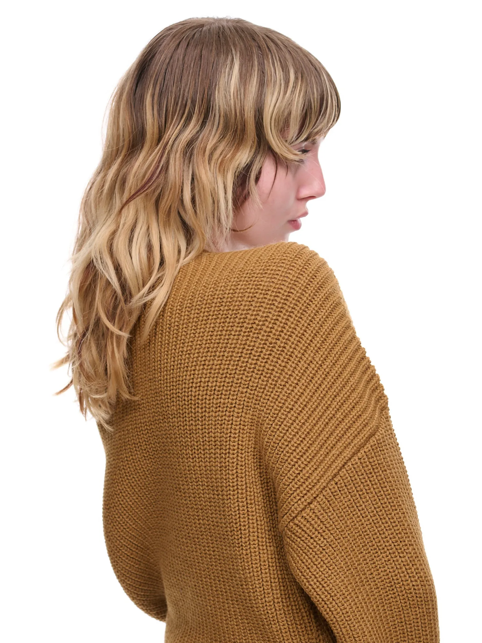 Raglan Sweater (Q730KB-BROWN-SUGAR)