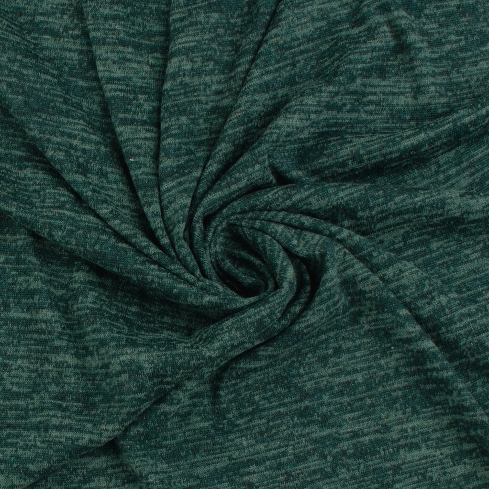 Solid Brushed Knit - FUZZY - 007 - Green