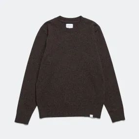 Standard Merino Lambswool Sweater - Heathland Brown