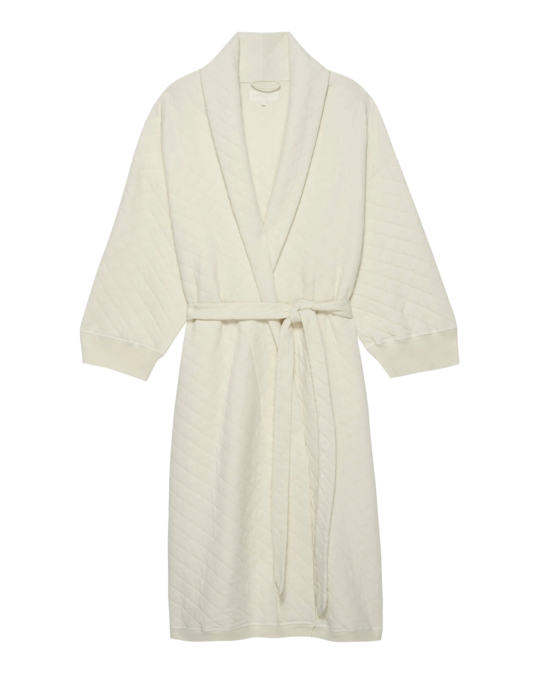 The Quilted Robe. -- Washed White