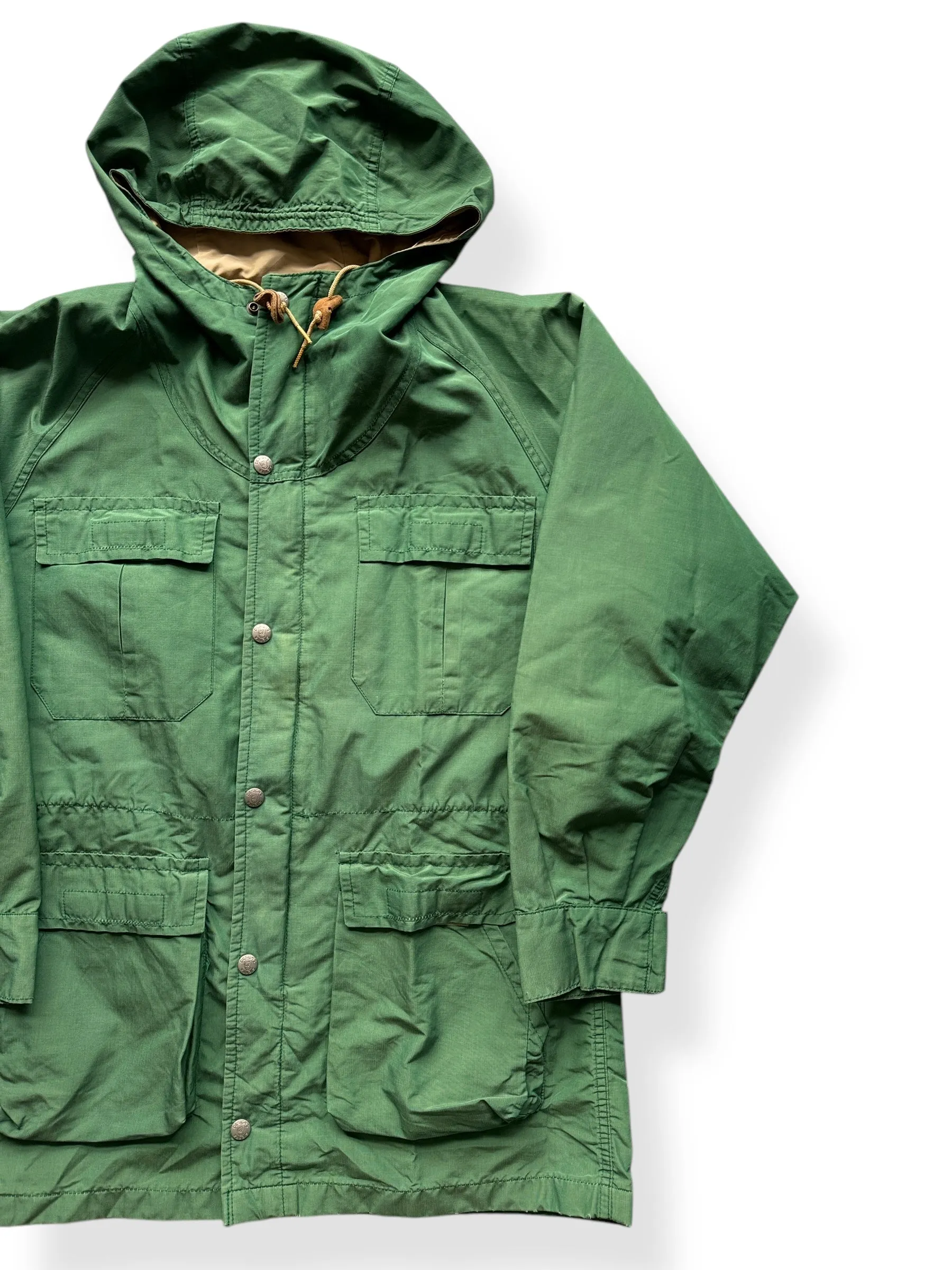 Vintage Sierra Designs Green Rain Parka SZ S