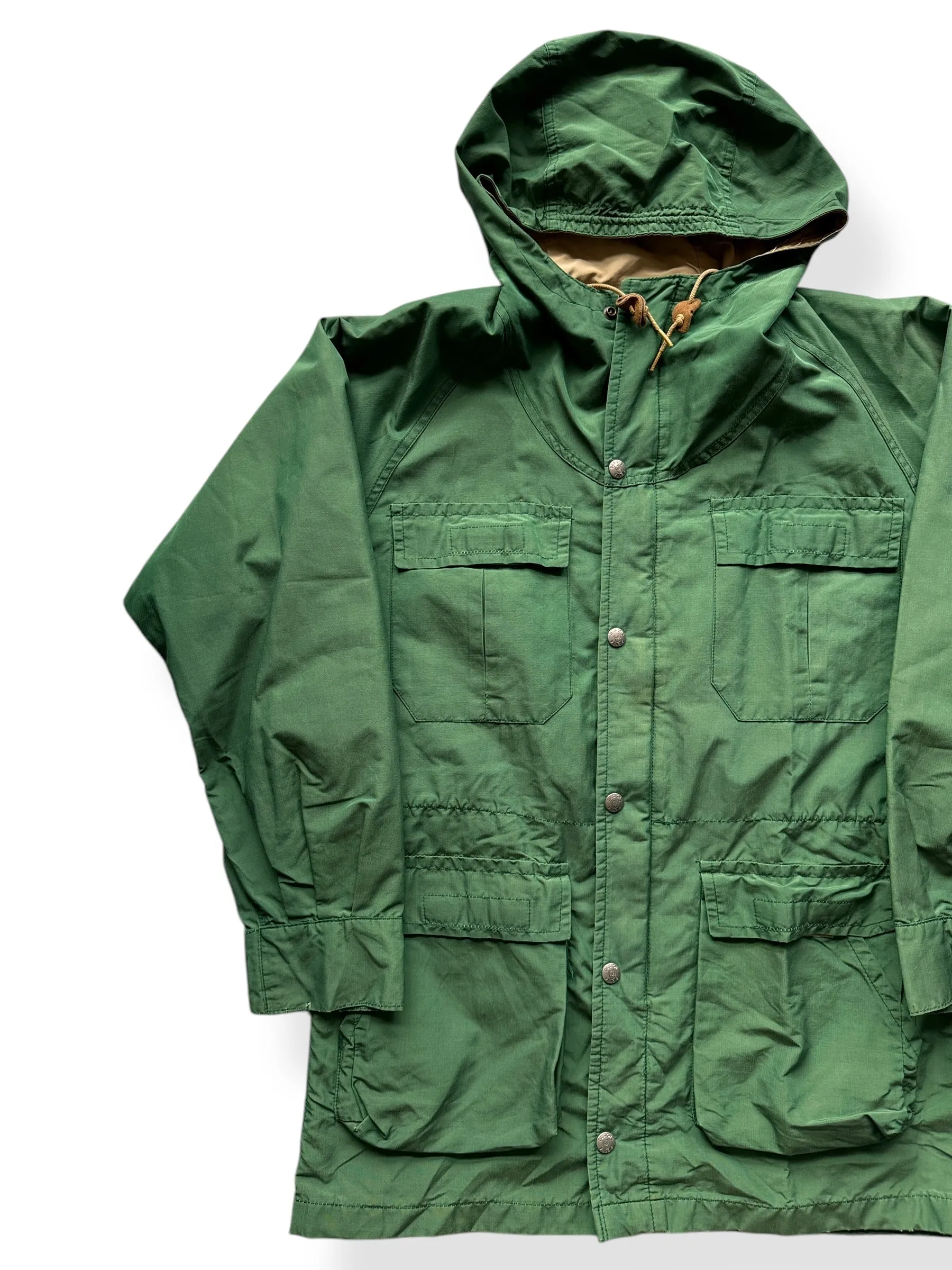 Vintage Sierra Designs Green Rain Parka SZ S