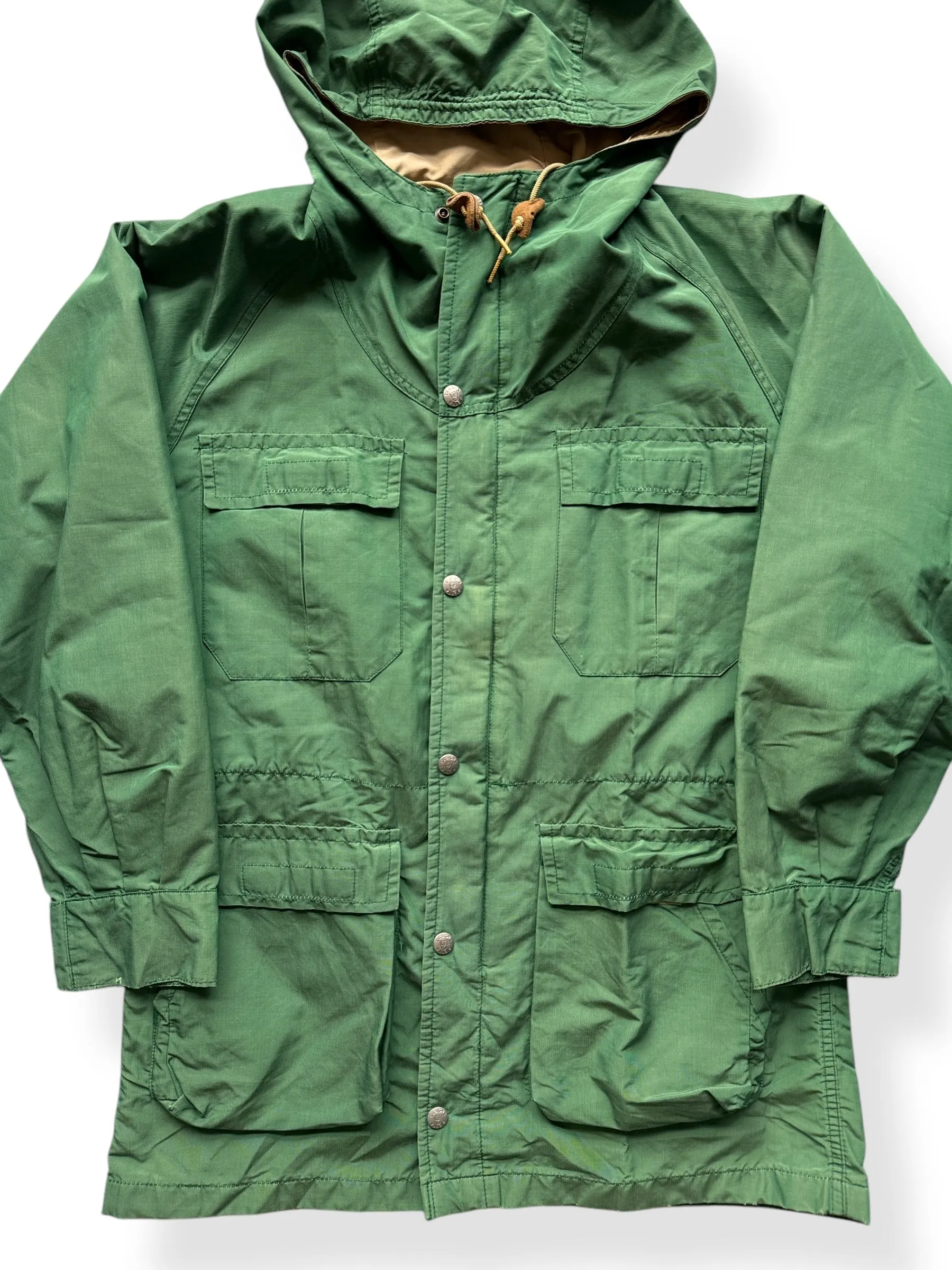 Vintage Sierra Designs Green Rain Parka SZ S