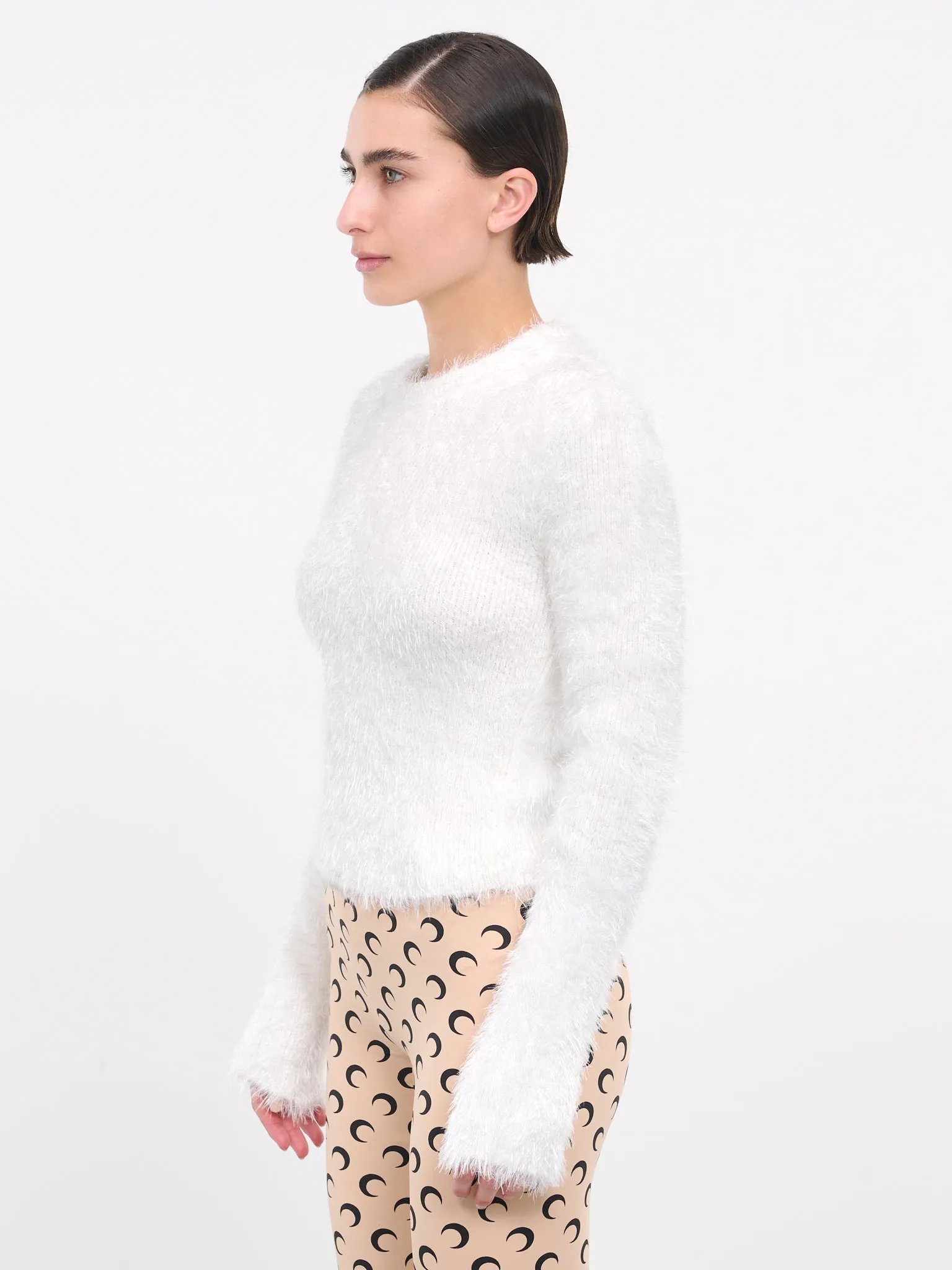 Wild Puffy Knit (WTK004-CKNI0031-OFF-WHITE)