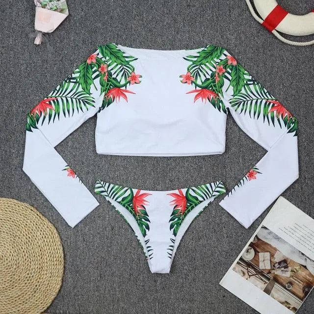 Women Long Sleeve Swimwear