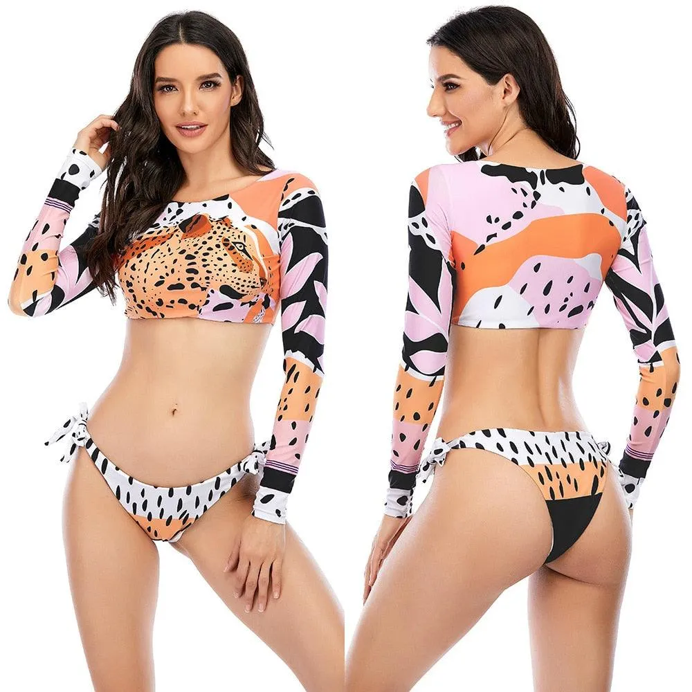 Women Long Sleeve Swimwear