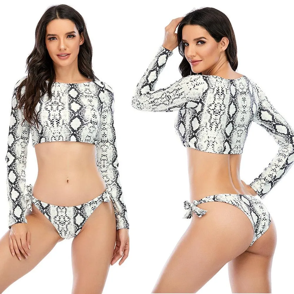 Women Long Sleeve Swimwear