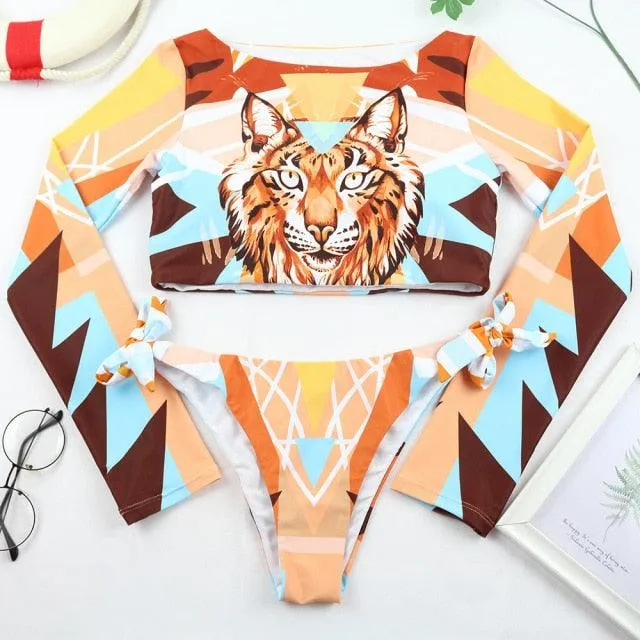 Women Long Sleeve Swimwear