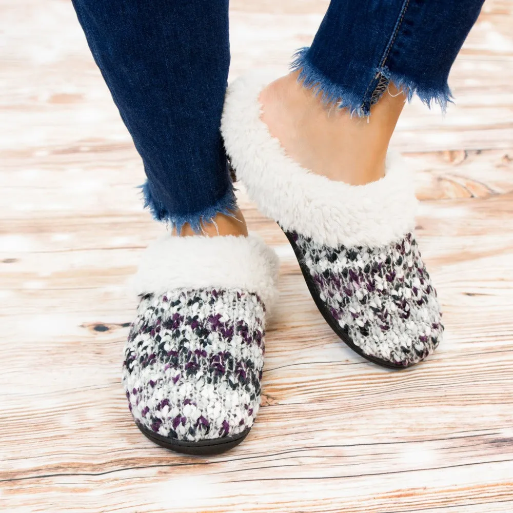 Women's Sweater Knit Amanda Clog Slippers